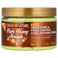 <img alt="Creme Of Nature, Pure Honey Avocado, Smoothing & Frizz Control Curl Defining Cream, For Dry, Rough, Frizz-Prone Hair, 11.5 oz (326 g)" title="Creme Of Nature, Pure Honey Avocado, Smoothing & Frizz Control Curl Defining Cream, For Dry, Rough, Frizz-Prone Hair, 11.5 oz (326 g),075724006362"