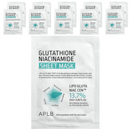 <img alt="APLB, Glutathione Niacinamide Beauty Sheet Mask, 10 Sheets, 0.85 fl oz (25 ml) Each" title="APLB, Glutathione Niacinamide Beauty Sheet Mask, 10 Sheets, 0.85 fl oz (25 ml) Each,8809874683317"
