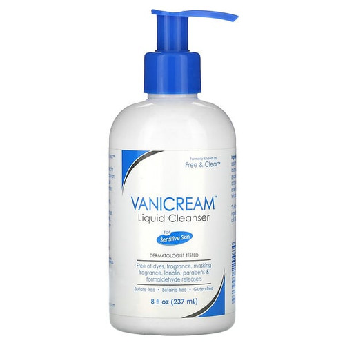 <img alt="Vanicream, Liquid Cleanser, For Sensitive Skin, Fragrance Free, 8 fl oz (237 ml)" title="Vanicream, Liquid Cleanser, For Sensitive Skin, Fragrance Free, 8 fl oz (237 ml),345334220084"