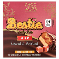<img alt="ChocZero, Bestie Candy Bar, Milk, Caramel & Shortbread, 8 Individually Wrapped Bars, 1 oz (28 g) Each" title="ChocZero, Bestie Candy Bar, Milk, Caramel & Shortbread, 8 Individually Wrapped Bars, 1 oz (28 g) Each,850055502222"