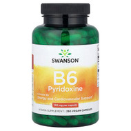 <img alt="Swanson Vitamins, Vitamin B6 Pyridoxine, 100 mg, 250 Vegan Capsules" title="Swanson Vitamins, Vitamin B6 Pyridoxine, 100 mg, 250 Vegan Capsules,087614010229"