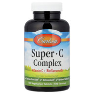 <img alt="Carlson, Super C Complex, 100 Vegetarian Tablets" title="Carlson, Super C Complex, 100 Vegetarian Tablets,088395032516"