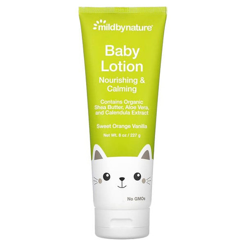 <img alt="Mild By Nature, Baby Lotion, Vanilla Orange , 8 oz (227 g)" title="Mild By Nature, Baby Lotion, Vanilla Orange , 8 oz (227 g),898220020171"