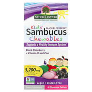 <img alt="Natures Answer, Kids Sambucus Chewables, Black Elderberry + Vitamin-C and Zinc, 45 Chewable Tablets" title="Natures Answer, Kids Sambucus Chewables, Black Elderberry + Vitamin-C and Zinc, 45 Chewable Tablets,083000262692"