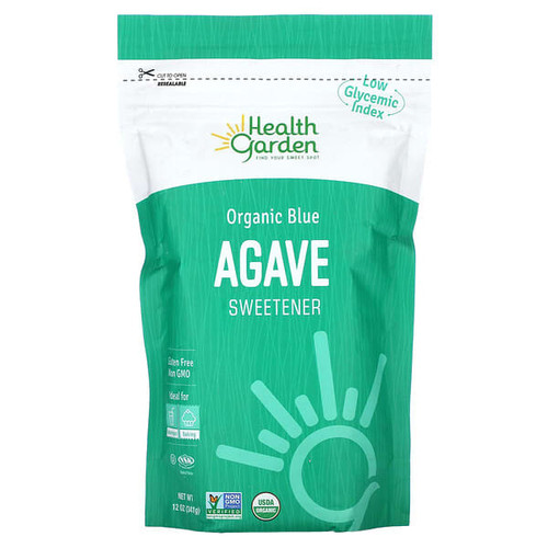 <img alt="Health Garden, Organic Blue Agave Sweetener, 12 oz (341 g)" title="Health Garden, Organic Blue Agave Sweetener, 12 oz (341 g),857722006243"