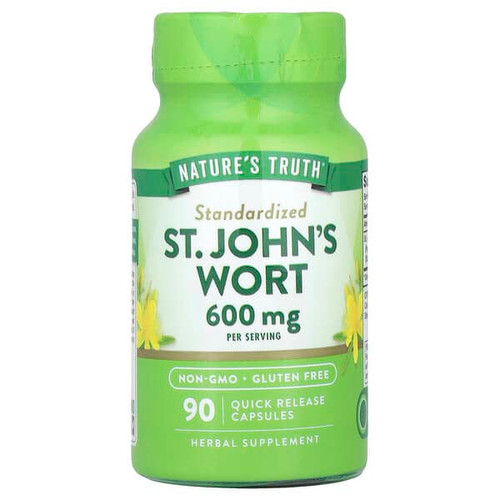 <img alt="Natures Truth, St. Johns Wort, 90 Quick Release Capsules (300 mg per Capsule)" title="Natures Truth, St. Johns Wort, 90 Quick Release Capsules (300 mg per Capsule),840093101419"