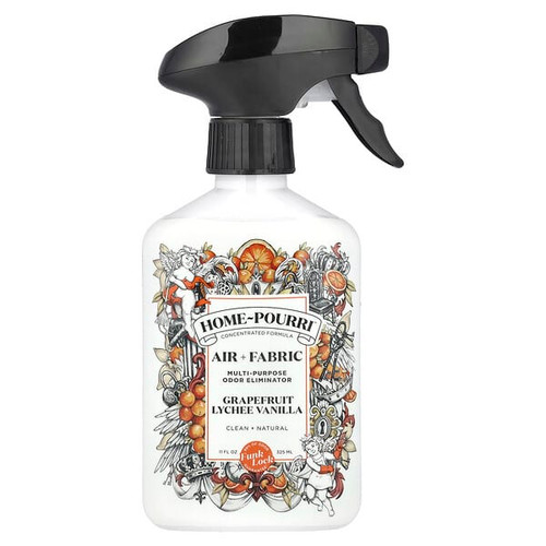 <img alt="Poo-Pourri, Home-Pourri, Air + Fabric, Multi- Purpose Odor Eliminator, Grapefruit Lychee Vanilla, 11 fl oz (325 ml)" title="Poo-Pourri, Home-Pourri, Air + Fabric, Multi- Purpose Odor Eliminator, Grapefruit Lychee Vanilla, 11 fl oz (325 ml),848858021798"