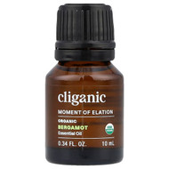 <img alt="Cliganic, Moment of Elation, Organic Bergamot Essential Oil, 0.34 fl oz (10 ml)" title="Cliganic, Moment of Elation, Organic Bergamot Essential Oil, 0.34 fl oz (10 ml),855102007859"