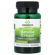 <img alt="Swanson Vitamins, GlucoHelp, Banaba Extract, Standardized, 1.33 mg, 60 Softgels" title="Swanson Vitamins, GlucoHelp, Banaba Extract, Standardized, 1.33 mg, 60 Softgels,087614026596"