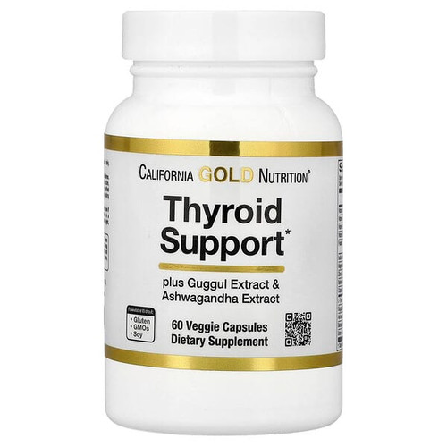 <img alt="California Gold Nutrition, Thyroid Support with Guggul, Ashwagandha, Bacopa and Green Tea Extracts, 60 Veggie Capsules" title="California Gold Nutrition, Thyroid Support with Guggul, Ashwagandha, Bacopa and Green Tea Extracts, 60 Veggie Capsules,898220024902"