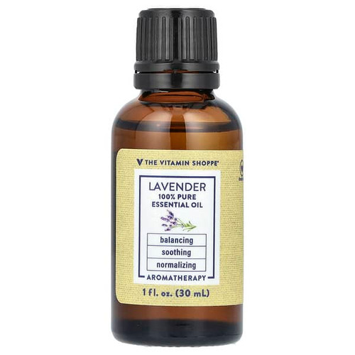 <img alt="The Vitamin Shoppe, 100% Pure Essential Oil, Lavender, 1 fl oz (30 ml)" title="The Vitamin Shoppe, 100% Pure Essential Oil, Lavender, 1 fl oz (30 ml),766536039425"