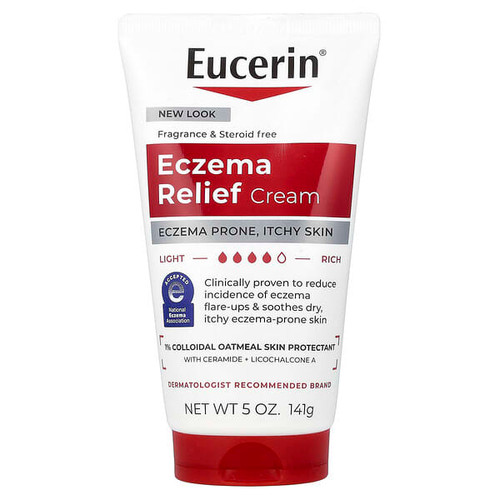 <img alt="Eucerin, Eczema Relief Cream, Fragrance Free , 5 oz (141 g)" title="Eucerin, Eczema Relief Cream, Fragrance Free , 5 oz (141 g),072140015107"