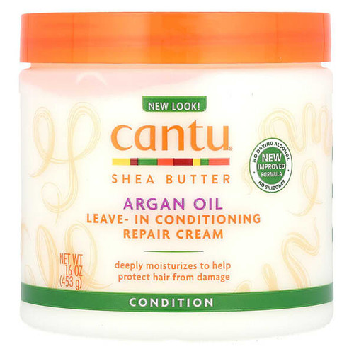 <img alt="Cantu, Argan Oil Leave-In Conditioning Repair Cream, 16 oz (453 g)" title="Cantu, Argan Oil Leave-In Conditioning Repair Cream, 16 oz (453 g),817513015175"