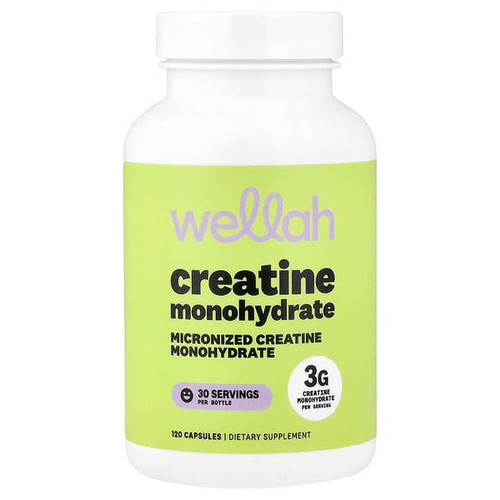 <img alt="Wellah, Creatine Monohydrate, 120 Capsules (750 mg per Capsule)" title="Wellah, Creatine Monohydrate, 120 Capsules (750 mg per Capsule),850067903819"