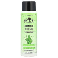 <img alt="J R Watkins, Shampoo, Aloe & Green Tea, 12 fl oz (354 ml)" title="J R Watkins, Shampoo, Aloe & Green Tea, 12 fl oz (354 ml),856428008315"