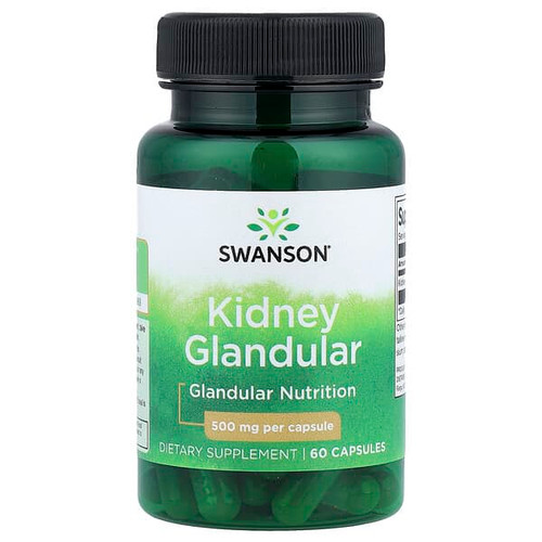 <img alt="Swanson Vitamins, Kidney Glandular, 500 mg, 60 Capsules" title="Swanson Vitamins, Kidney Glandular, 500 mg, 60 Capsules,087614112251"
