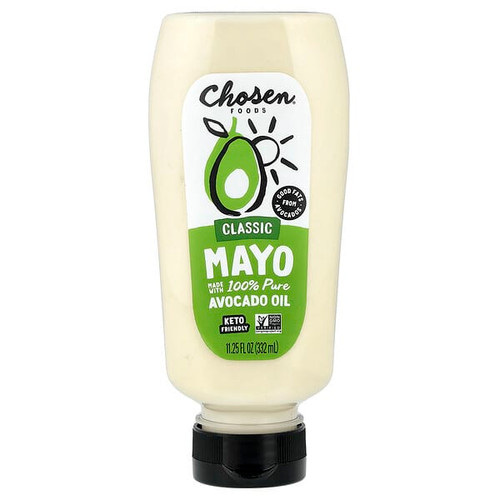 <img alt="Chosen Foods, Classic Mayo, 11.25 fl oz (332 ml)" title="Chosen Foods, Classic Mayo, 11.25 fl oz (332 ml),815074020010"