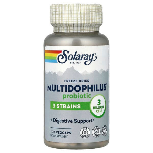 <img alt="Solaray, Freeze Dried Multidophilus Probiotic, 3 Billion CFU, 100 VegCaps" title="Solaray, Freeze Dried Multidophilus Probiotic, 3 Billion CFU, 100 VegCaps,076280048308"