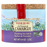 <img alt="Le Saunier de Camargue, Fleur de Sel, Finishing Sea Salt & Herbs de Provence, 4.4 oz (125 g)" title="Le Saunier de Camargue, Fleur de Sel, Finishing Sea Salt & Herbs de Provence, 4.4 oz (125 g),079462004628"