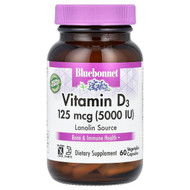<img alt="Bluebonnet Nutrition, Vitamin D3, 125 mcg (5,000 IU), 60 Vegetable Capsules" title="Bluebonnet Nutrition, Vitamin D3, 125 mcg (5,000 IU), 60 Vegetable Capsules,743715003682"