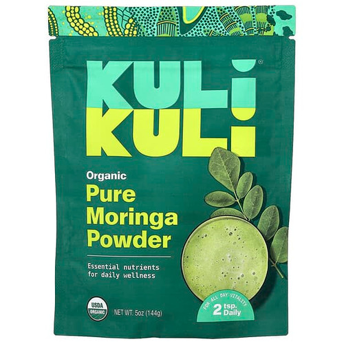 <img alt="Kuli Kuli, Organic Pure Moringa Powder, 5 oz (144 g)" title="Kuli Kuli, Organic Pure Moringa Powder, 5 oz (144 g),850460005547"