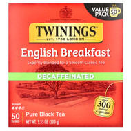 <img alt="Twinings, Pure Black Tea, English Breakfast, Decaffeinated, 50 Tea Bags, 3.53 oz (100 g)" title="Twinings, Pure Black Tea, English Breakfast, Decaffeinated, 50 Tea Bags, 3.53 oz (100 g),070177225063"