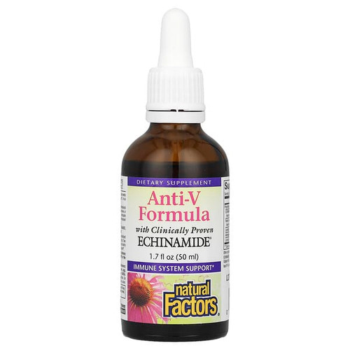 <img alt="Natural Factors, Anti-V Formula, with Clinically Proven Echinamide, 1.7 fl oz ( 50 ml)" title="Natural Factors, Anti-V Formula, with Clinically Proven Echinamide, 1.7 fl oz ( 50 ml),068958047508"