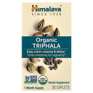 <img alt="Himalaya, Organic Triphala, 30 Caplets" title="Himalaya, Organic Triphala, 30 Caplets,605069432030"