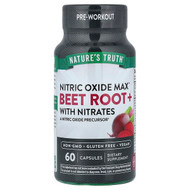 <img alt="Natures Truth, Nitric Oxide Max, Beet Root+ with Nitrates, 60 Capsules" title="Natures Truth, Nitric Oxide Max, Beet Root+ with Nitrates, 60 Capsules,840093122407"