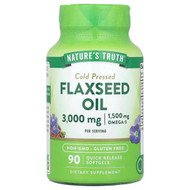 <img alt="Natures Truth, Flaxseed Oil, Cold Pressed, 90 Quick Release Softgels (1,000 mg per Softgel)" title="Natures Truth, Flaxseed Oil, Cold Pressed, 90 Quick Release Softgels (1,000 mg per Softgel),840093101273"