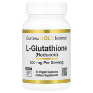 <img alt="California Gold Nutrition, L-Glutathione (Reduced), 500 mg, 30 Veggie Capsules" title="California Gold Nutrition, L-Glutathione (Reduced), 500 mg, 30 Veggie Capsules,898220018970"