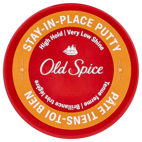 <img alt="Old Spice, Stay-In-Place Putty, High Hold , 2.22 oz (63 g)" title="Old Spice, Stay-In-Place Putty, High Hold , 2.22 oz (63 g),012044046104"