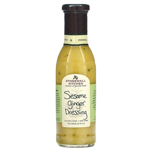 <img alt="Stonewall Kitchen, Sesame Ginger Dressing, 11 fl oz (330 ml)" title="Stonewall Kitchen, Sesame Ginger Dressing, 11 fl oz (330 ml),711381317532"