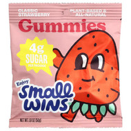 <img alt="3 PACK of Enjoy Small Wins, Gummies, Classic Strawberry, 1.8 oz (50 g)" title="3 PACK of Enjoy Small Wins, Gummies, Classic Strawberry, 1.8 oz (50 g),605245010489"