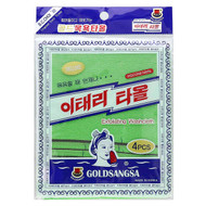 <img alt="3 PACK of Goldsangsa, Exfoliating Washcloth, Green, 4 Count" title="3 PACK of Goldsangsa, Exfoliating Washcloth, Green, 4 Count,8801941000386"