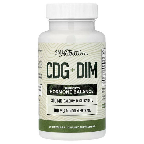 <img alt="SMNutrition, CDG + DIM, 30 Capsules" title="SMNutrition, CDG + DIM, 30 Capsules,850045552343"