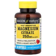 <img alt="Mason Natural, Fast Absorption Magnesium Citrate, 60 Softgels (125 mg per Softgel)" title="Mason Natural, Fast Absorption Magnesium Citrate, 60 Softgels (125 mg per Softgel),311845186157"