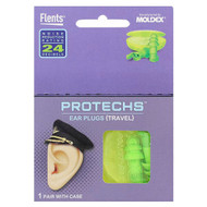 <img alt="Flents, Protechs, Ear Plugs, Travel, 1 Pair with Case" title="Flents, Protechs, Ear Plugs, Travel, 1 Pair with Case,025715680545"