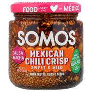 <img alt="Somos, Salsa Macha, Mexican Chili Crisp, Sweet & Mild, 6.5 oz (185 g)" title="Somos, Salsa Macha, Mexican Chili Crisp, Sweet & Mild, 6.5 oz (185 g),850029632344"