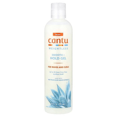 <img alt="Cantu, Weightless, Smooth + Hold Gel, Medium Hold, For Waves and Curls, 10 fl oz (295 ml)" title="Cantu, Weightless, Smooth + Hold Gel, Medium Hold, For Waves and Curls, 10 fl oz (295 ml),810006945195"