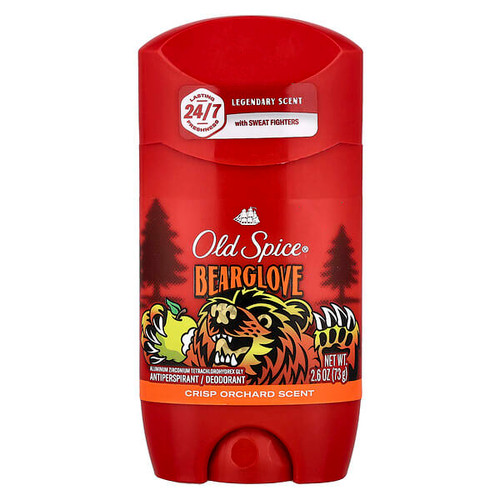 <img alt="Old Spice, Antiperspirant & Deodorant, Bearglove, 2.6 oz (73 g)" title="Old Spice, Antiperspirant & Deodorant, Bearglove, 2.6 oz (73 g),012044039632"