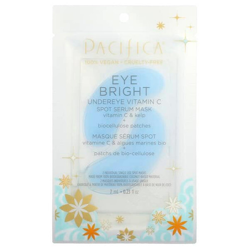 <img alt="3 PACK of Pacifica, Eye Bright, Undereye Vitamin C Spot Serum Beauty Mask, All Skin Types, 2 Spot Masks, 0.23 fl oz (7 ml)" title="3 PACK of Pacifica, Eye Bright, Undereye Vitamin C Spot Serum Beauty Mask, All Skin Types, 2 Spot Masks, 0.23 fl oz (7 ml),687735324122"