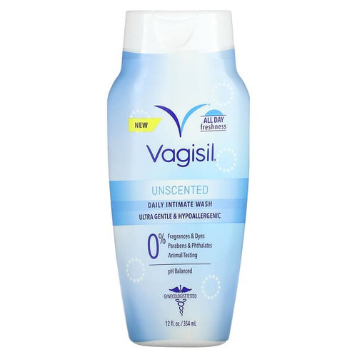 <img alt="Vagisil, Daily Intimate Wash, Unscented, 12 fl oz (354 ml)" title="Vagisil, Daily Intimate Wash, Unscented, 12 fl oz (354 ml),011509060877"