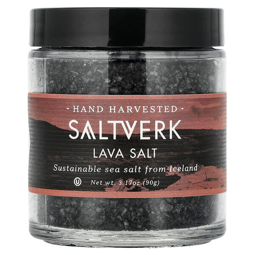 <img alt="Saltverk, Lava Salt, 3.17 oz (90 g)" title="Saltverk, Lava Salt, 3.17 oz (90 g),5694110039293"