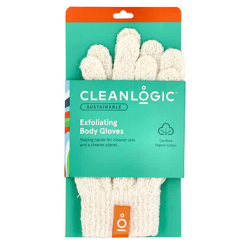 <img alt="Cleanlogic, Sustainable, Exfoliating Body Gloves, 1 Pair" title="Cleanlogic, Sustainable, Exfoliating Body Gloves, 1 Pair,813606021214"
