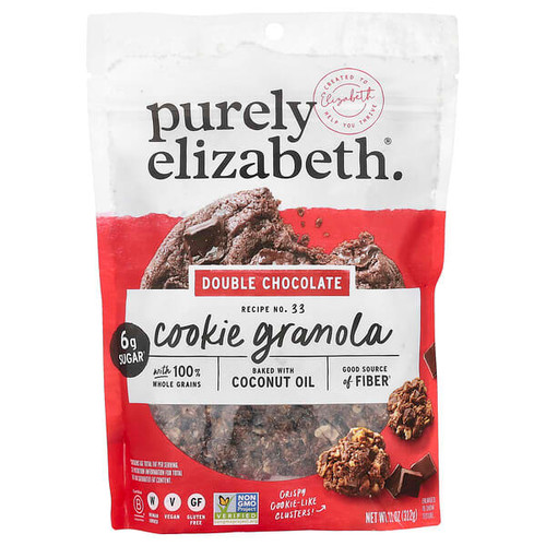 <img alt="Purely Elizabeth, Cookie Granola, Double Chocolate, 11 oz (312 g)" title="Purely Elizabeth, Cookie Granola, Double Chocolate, 11 oz (312 g),810589031988"
