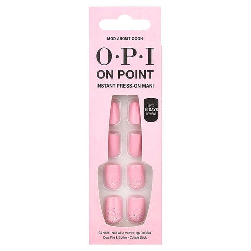 <img alt="OPI, On Point, Instant Press-On Mani, Short Length, Mod About Oooh, 27 Piece Kit" title="OPI, On Point, Instant Press-On Mani, Short Length, Mod About Oooh, 27 Piece Kit,4064665114003"