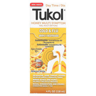 <img alt="Tukol, Honey Multi Symptom, Cold & Flu, Day Time, Ages 12+, Natural Honey, 4 fl oz (118 ml)" title="Tukol, Honey Multi Symptom, Cold & Flu, Day Time, Ages 12+, Natural Honey, 4 fl oz (118 ml),650240051265"