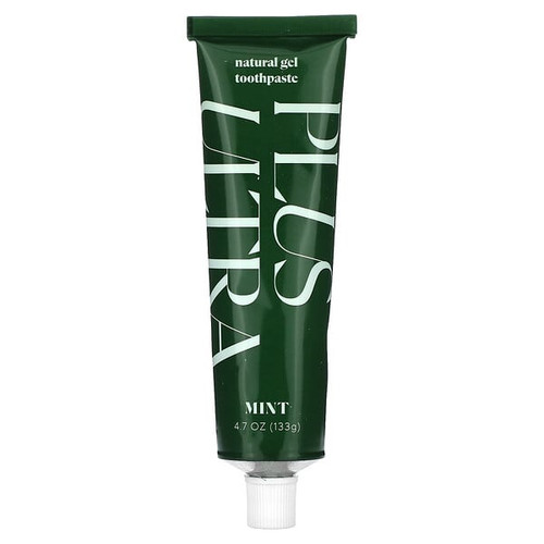 <img alt="Plus Ultra, Natural Gel Toothpaste, Mint, 4.7 oz (133 g)" title="Plus Ultra, Natural Gel Toothpaste, Mint, 4.7 oz (133 g),850020837014"