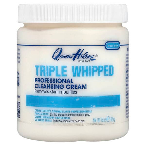 <img alt="Queen Helene, Triple Whipped, Professional Cleansing Cream, 15 oz (425 g)" title="Queen Helene, Triple Whipped, Professional Cleansing Cream, 15 oz (425 g),079896653843"